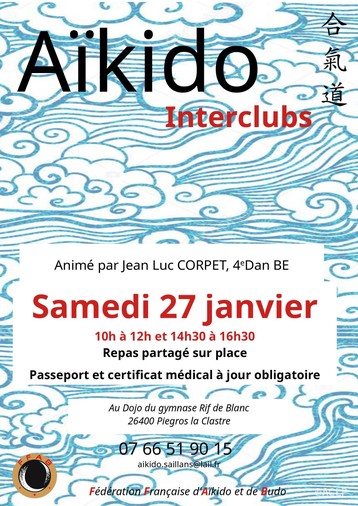 Interclub à Piégros le samedi 27 janvier