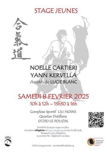 Stage jeunes au Pouzin samedi 8 février